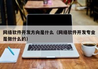 网络软件开发方向是什么（网络软件开发专业是做什么的）