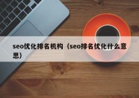 seo优化排名机构（seo排名优化什么意思）